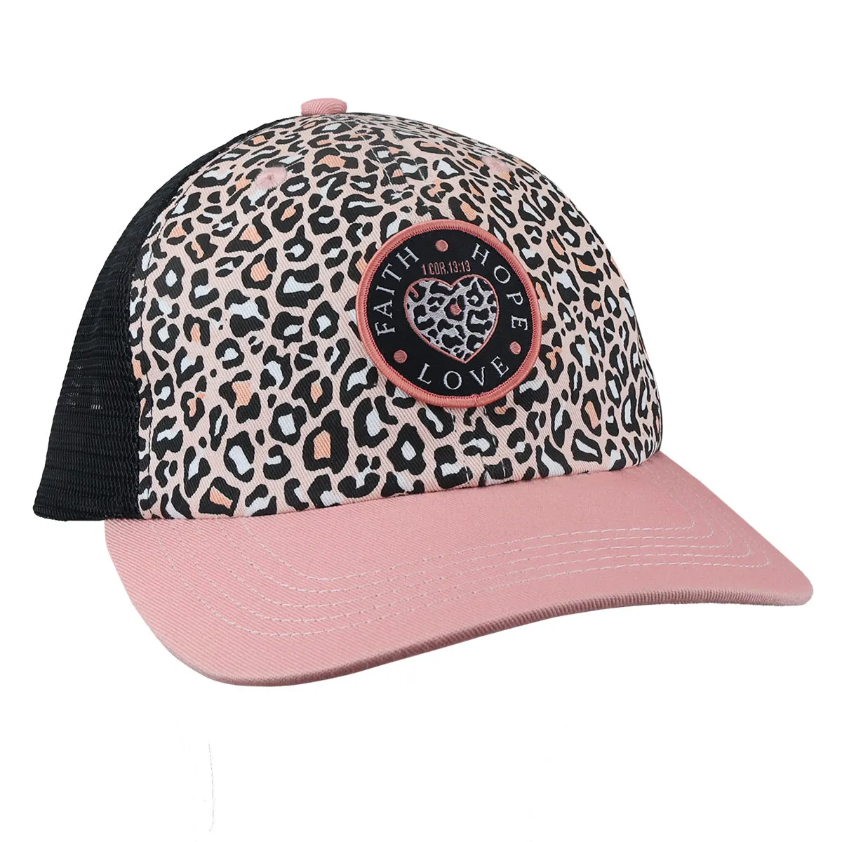 Blessed Girl Womens Cap FHL Leopard